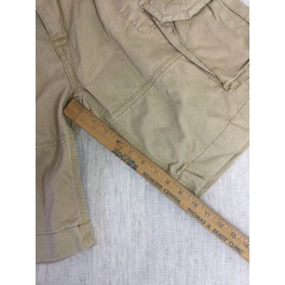 Polo Ralph Lauren Cargo Shorts Mens‎ Size 30 Tan Flap Pockets Flat Front Outdoor - Picture 3 of 7